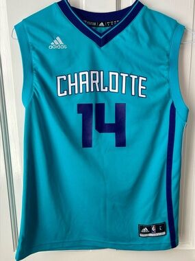 Adidas Charlotte Hornets Michael Kidd-Gilcrest Jersey Youth Size L